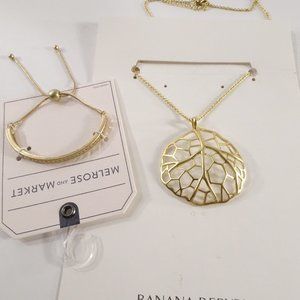 Banana Republic Necklace Nordstrom Cuff Bracelet